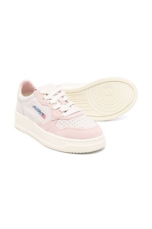 pink leather sneakers AUTRY KIDS | KULK3U01.